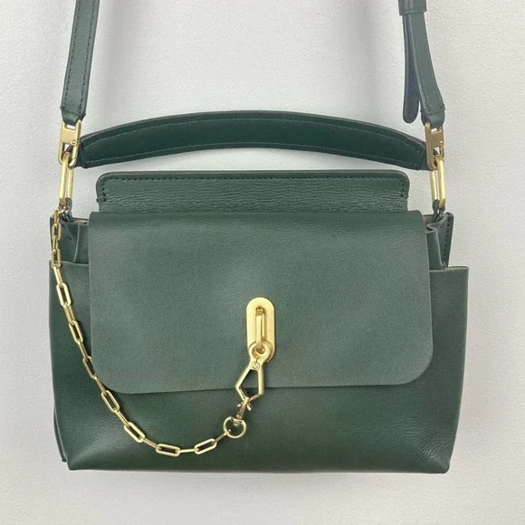 ZAC POSEN Bea Top Handle Leather Crossbody Bag - Picture 3 of 15